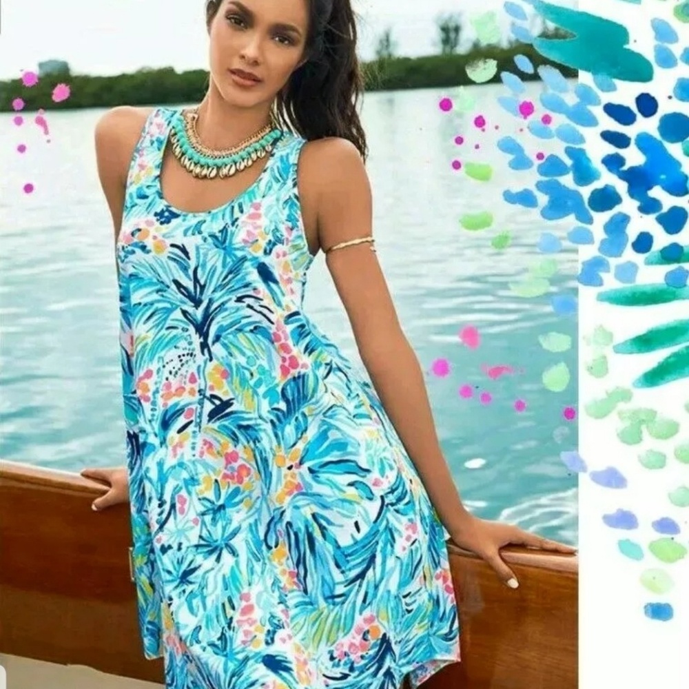 Lilly Pulitzer Melle Dress Tippy Top XL